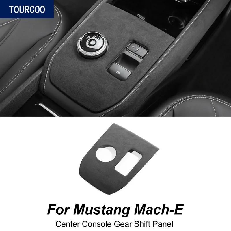 

For Mustang Mach-E Interior Central Console Gear Shift Panel Protective Decor Cover Sticker Car Styling Modification Accessories
