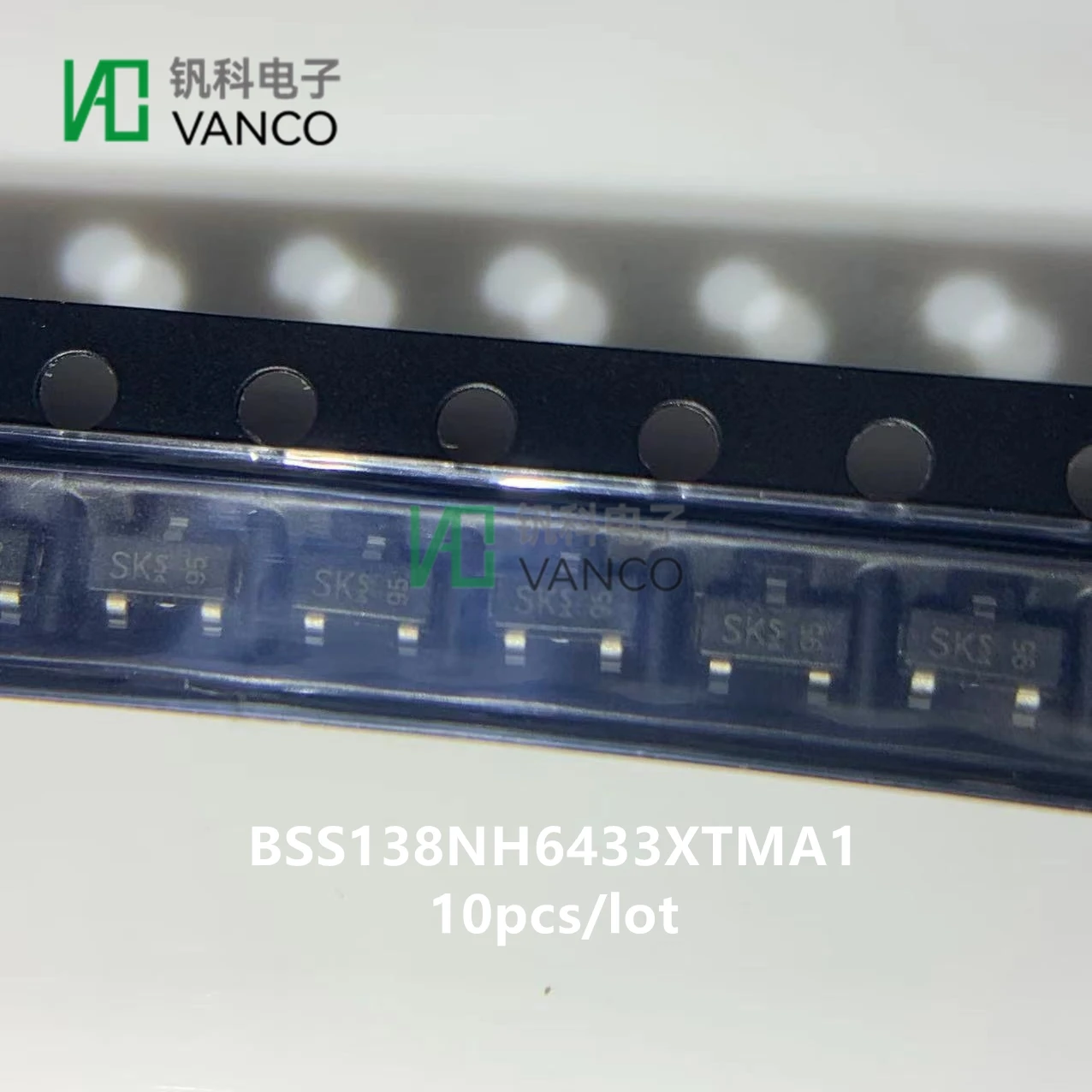 

10 шт./лот комплект транзисторов BSS138NH6433XTMA1 MOSFET N-CH 60 в 230 мА