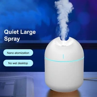 led night light usb humidifier mini humidifier ultrasonic essential oil diffuser home bedroom office
