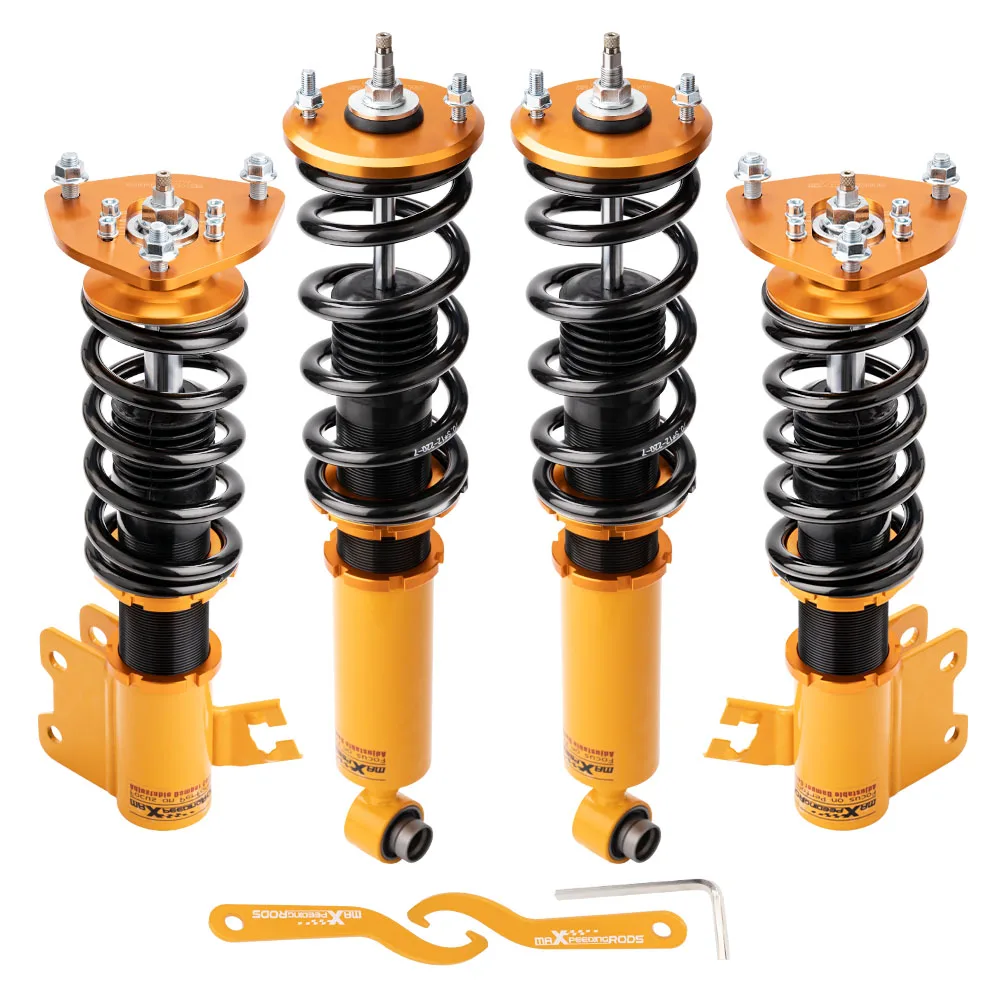 

24 Steps Adjustable Damper Coilovers Shock Absorbers For Nissan S13 Silvia 180SX 240SX 240SX 1989-1994
