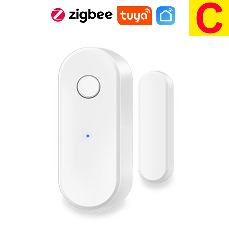 

Датчик Двери И Окна Tuya Zigbee, Умный Дом, Детектор Магнитного Контакта, Совместимый С Alexa