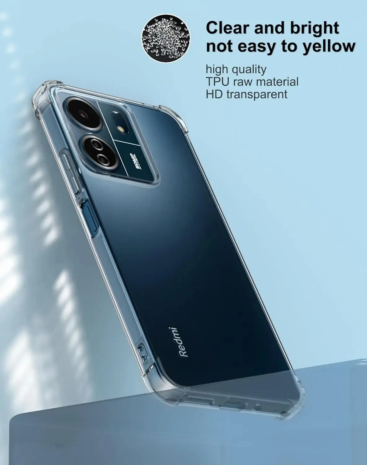 Ультратонкий Прозрачный Мягкий Чехол Из Тпу Для Xiaomi Redmi Note 12s 12 Pro Plus 11 10 10c 9c 9a —