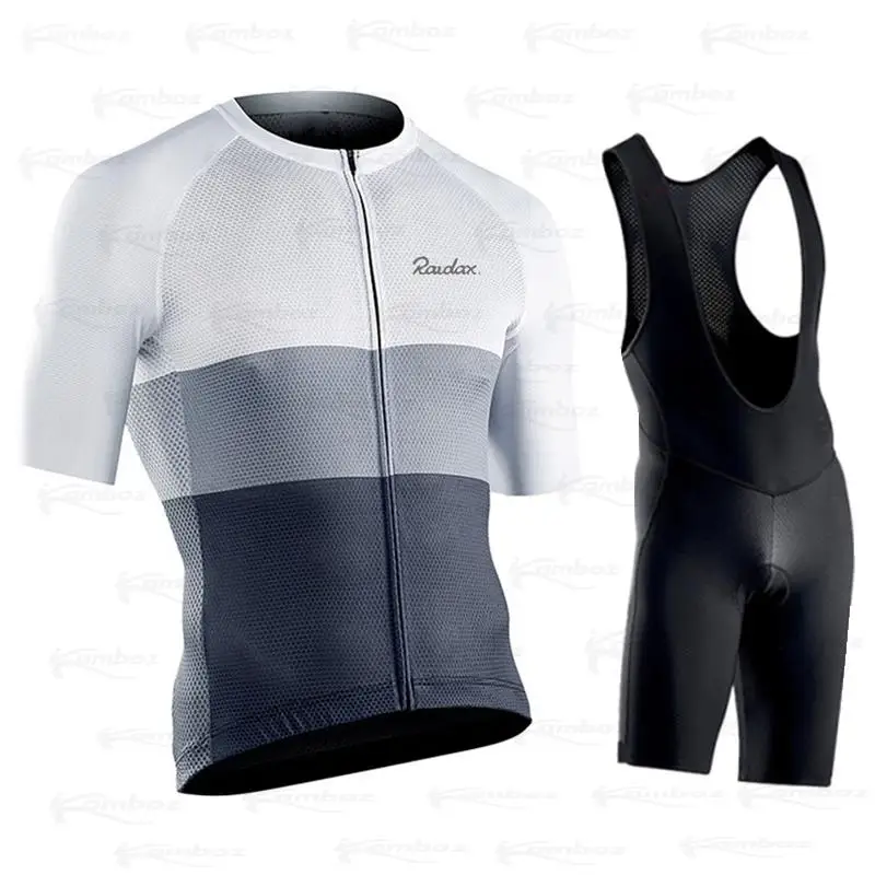 Купи 2023 New Cyling Jersey Raudax Summer Breathable Cycling Clothing set Bike Wear Bicycle Bib Pants Suit MTB Maillot Ropa Ciclismo за 482 рублей в магазине AliExpress