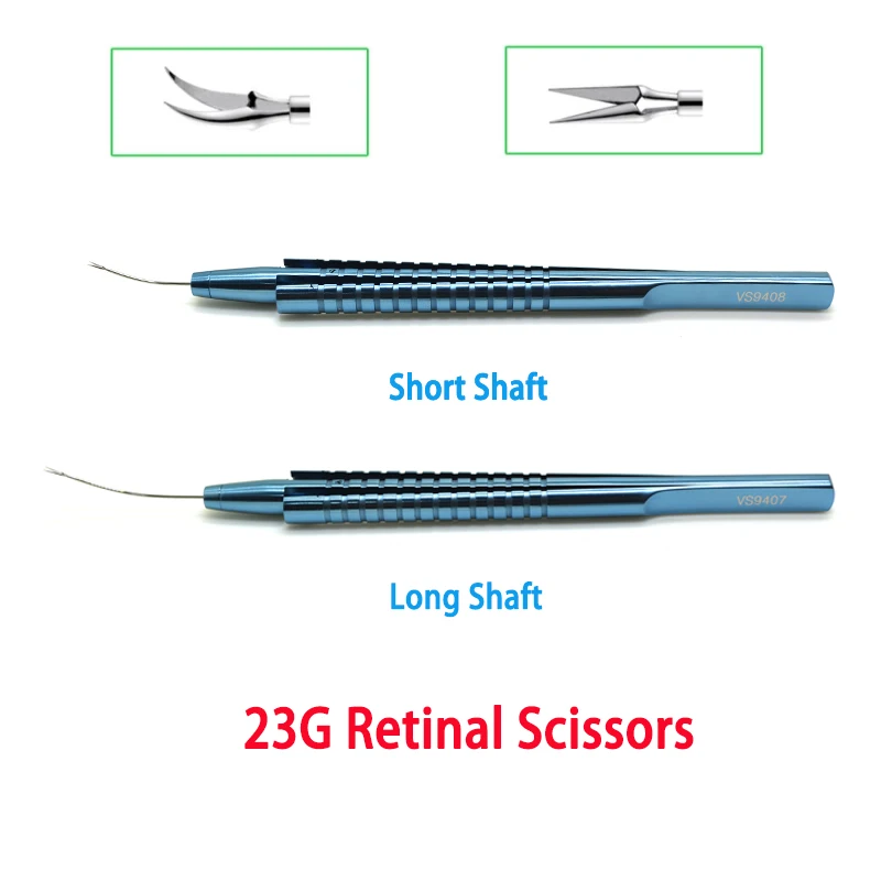 23G ножницы ретинальные Vitreo Retinal для ножниц щипцов офтальмологические инструменты