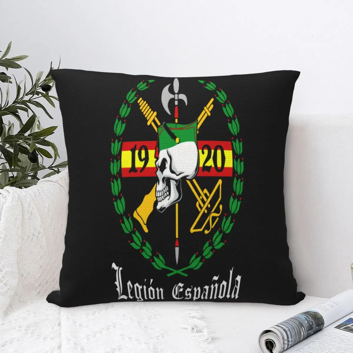 

Spanish Legion Army Throw Pillow Cover Printed Cushion Cover Set For Chair Sofa Decor Home Farmhouse Decor