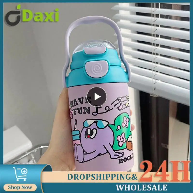 Cup Cute Pink Girls Mug Vacuum Seal Leakproof Bpa Free