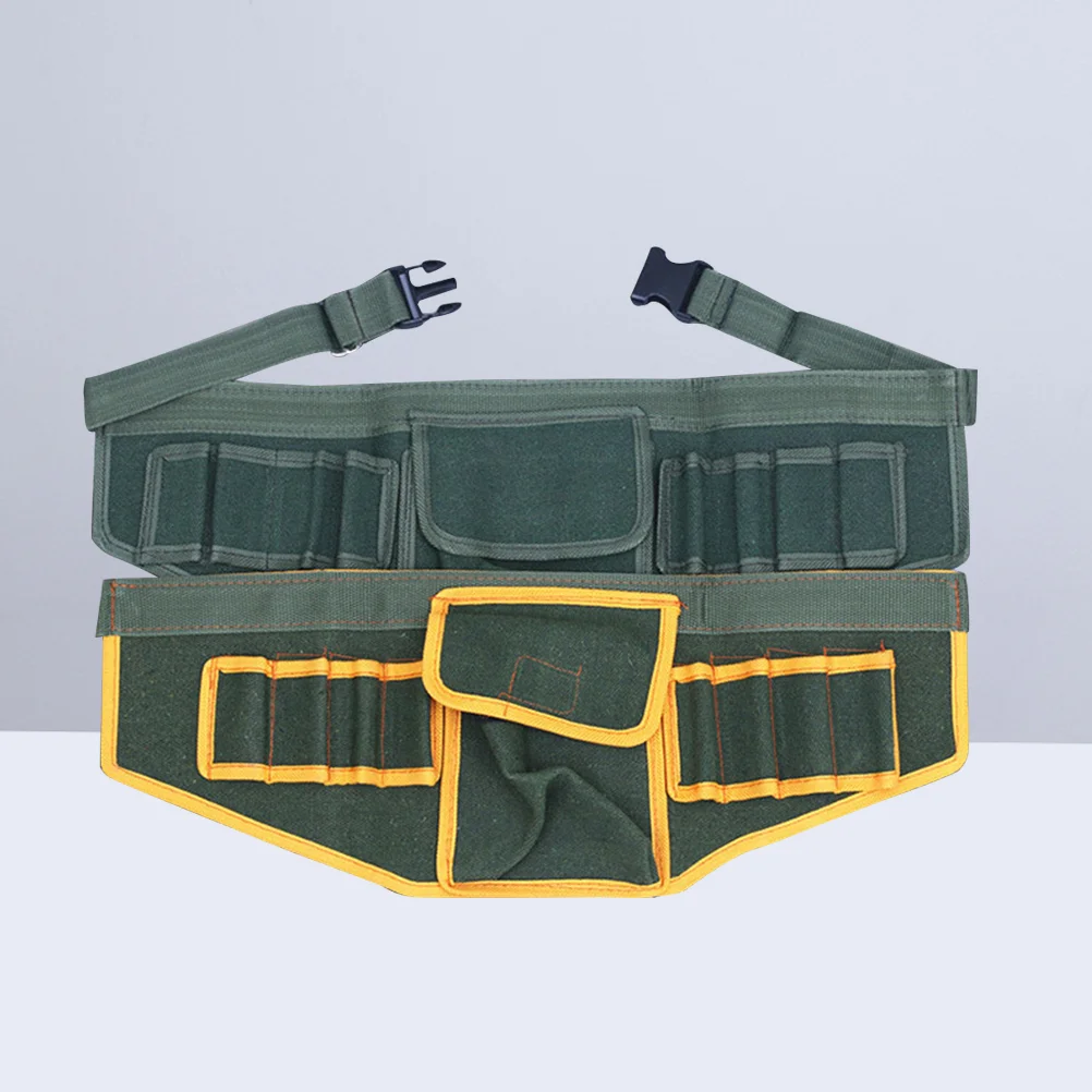 

1pc Premium Electrician Oxford Cloth Waist Pack Tool Bag Utility Pouch Pouch Holder for Technician