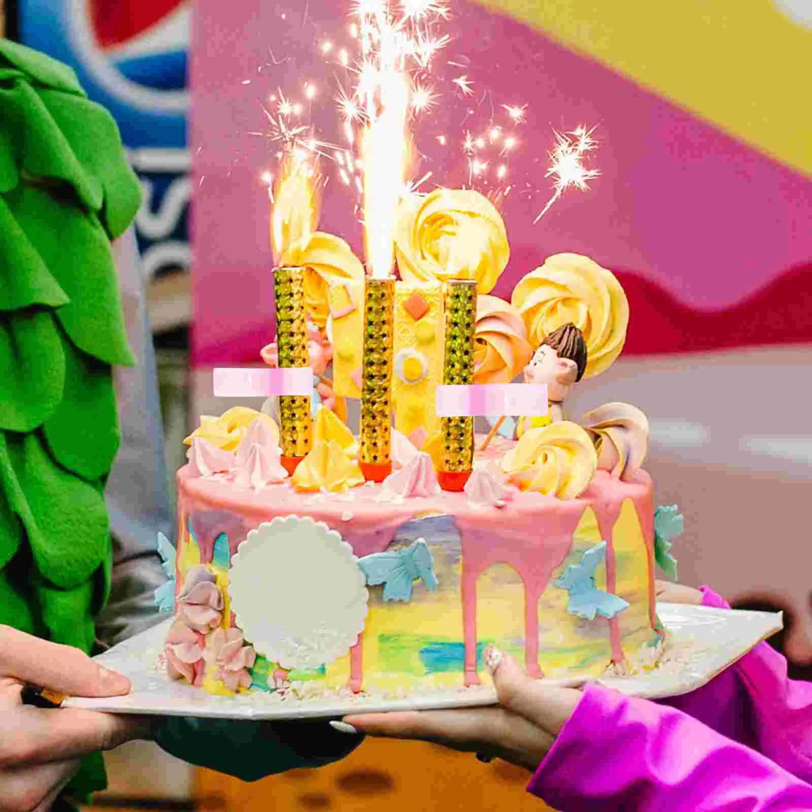 

Bottle Holder Clipchampagne Sparkler Sparklers Service Clipsfireworks Sticks Tubing Clamps Clamp Birthday Safety Christmas Cake