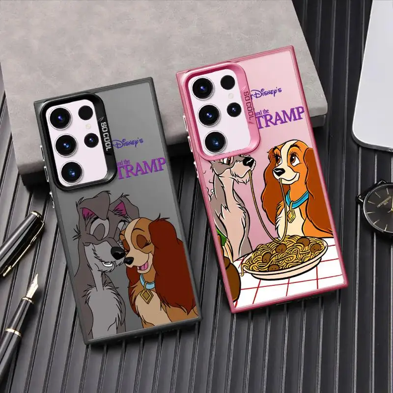 Противоударный чехол для Samsung Galaxy S24 S23 S22 Ultra S20 FE S21 Plus Note 20 силиконовый телефона Lady