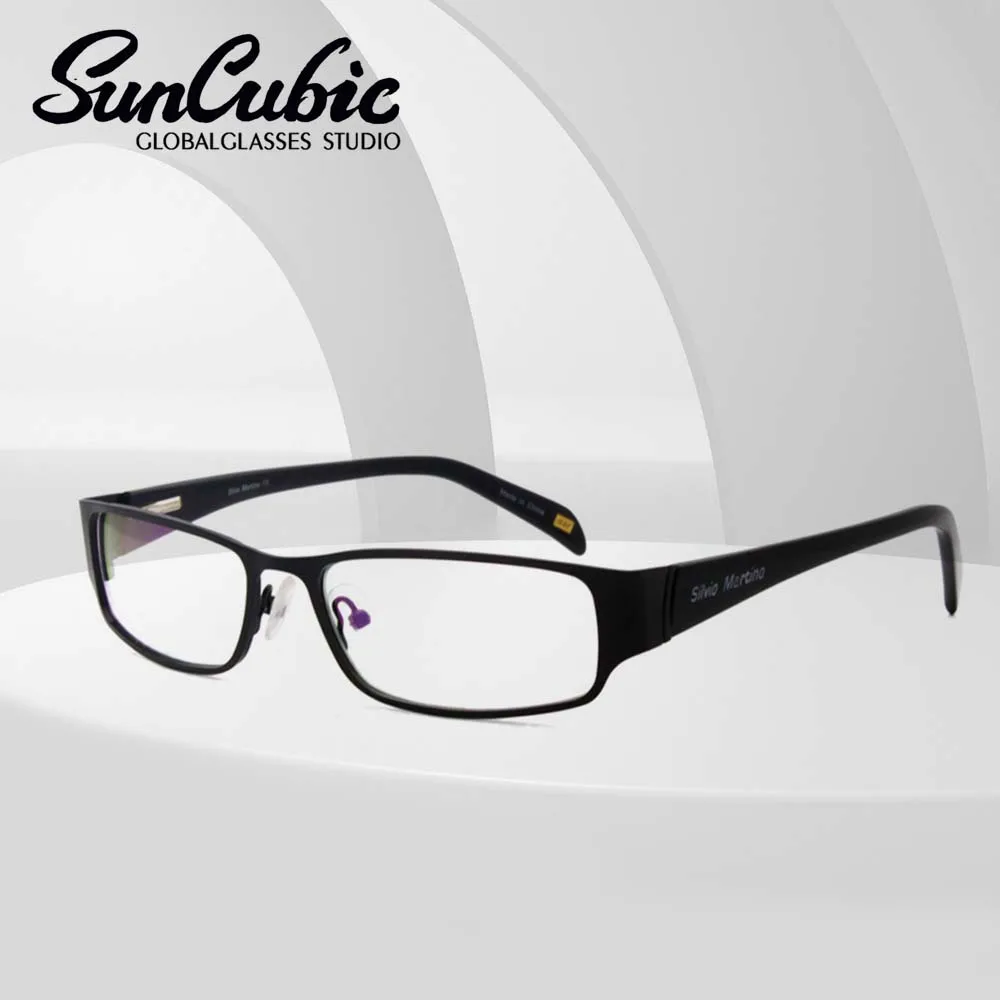 

Men Business Classic Eyewear Eyeglasses Optical Frames Spring Hinge Black Gray Brown Silver SM4015