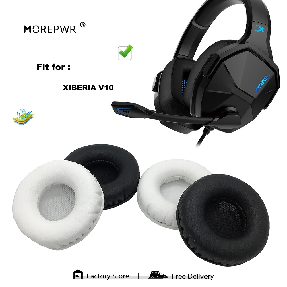 Morepwr новое обновление сменные амбушюры для XIBERIA V10 детали гарнитуры кожаная