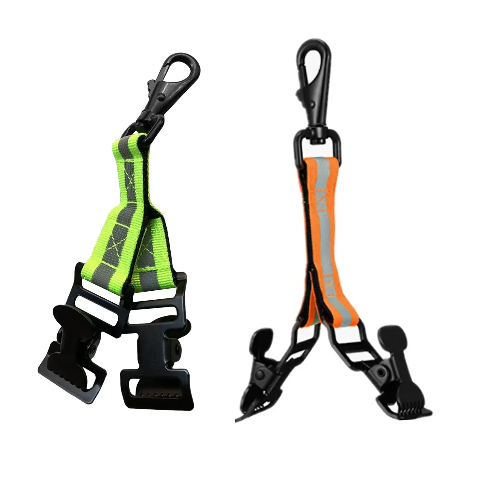 Glove Clips Firefighter Glove Strap Gloves Holder with 2 Clip for Hanging Gloves Tool Bags Glove Keeper Glove Clamp