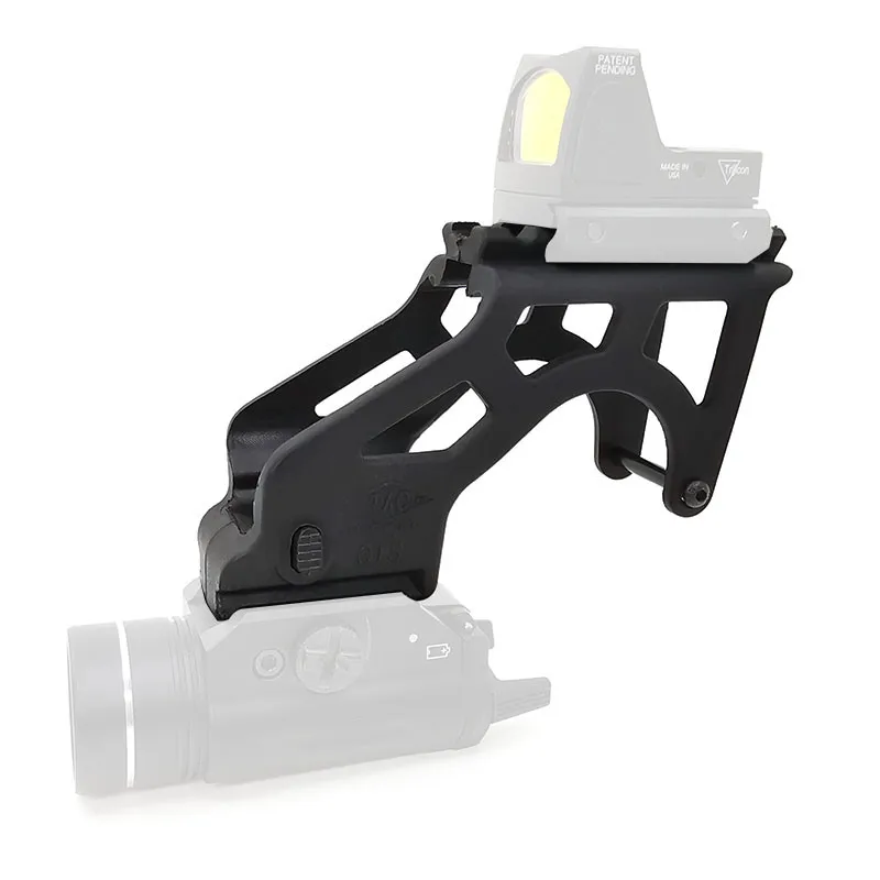 

Tactical Polymer GIS Glock Scope Laser Flashlight Mount RMR Red Dot Sight For 9mm Glock 17 18C 19 21 22 23 24 31 34 35 Hunting