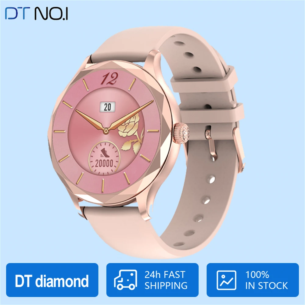 

DTNO.1 AMOLED Original DT Diamond Smart Watch Bluetooth Call Voice Assistant Password Blood Oxygen IP68 Waterproof Smartwatch