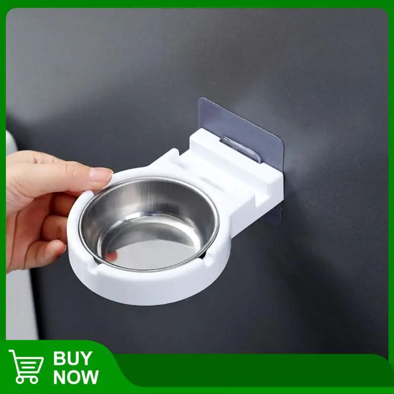 

wall mounted ashtray stainless steel Storage Ashtrays smoke holders for toilet Home Office Cigarette Tools case for smoker