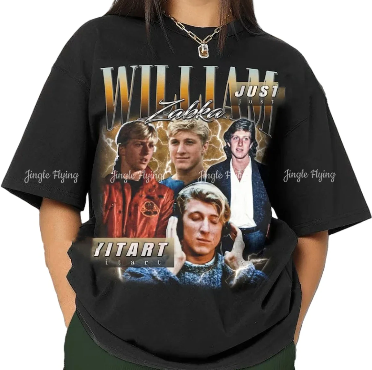 Рубашка Уильяма Заска подарочная футболка с рисунком из фильма ужасов винтажная