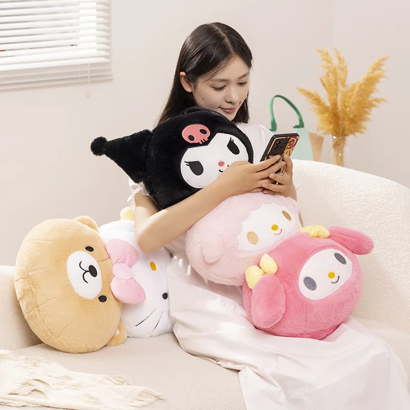 Женская милая плюшевая кукла подушка в виде помидор и палочек пушистая мягкая