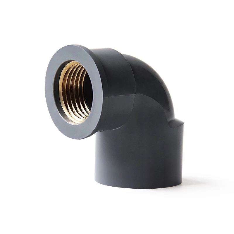 

Коннектор под углом 90 градусов, 20/25/32 мм, 1/2 дюйма, 3/4 дюйма, 1 дюйм, BSP, латунный, женский, фитинг для труб из ПВХ, водяной соединитель, медный резьбовой шов