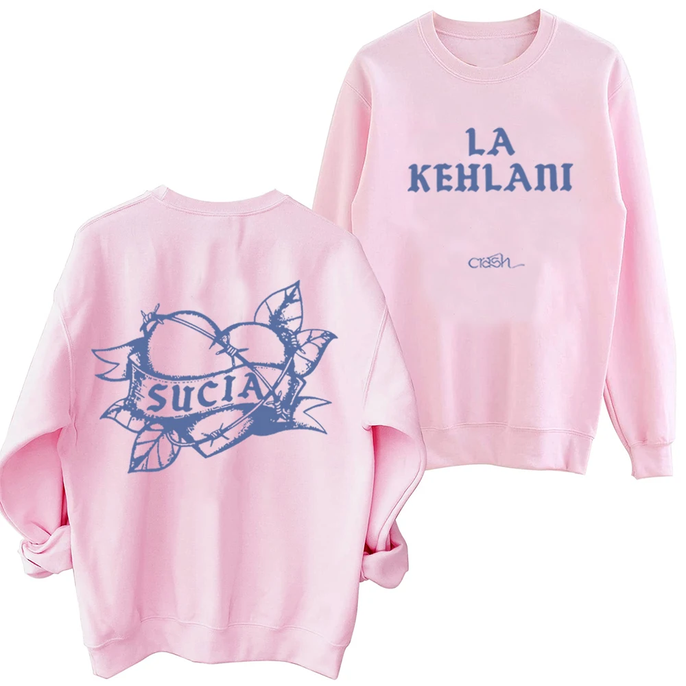 Kehlani Sucia Sweatshirt Crash Album Merch Fan Gift Harajuku Round Neck Oversize Hoodie