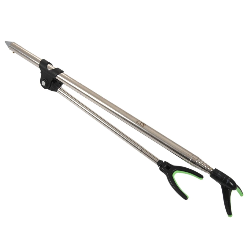 Fish Rod Holder Stand Bracket Adjustable Fishing Rods Holder 2.1M Telescoping Fishing Tool Hand Rod Brackets
