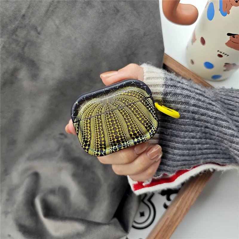 Японский чехол для наушников Yayoi Kusama AirPods 1 2 3 Pro 4 беспроводные Bluetooth-наушники