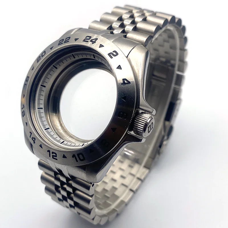 SKX007 ремешок и часы подходящие для Seiko NH34 NH35 4R35 7S механизм 24-часовое кольцо с рамкой