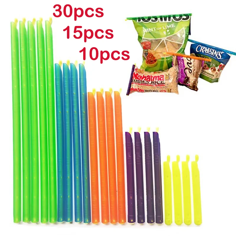 

Зажимы для пакетов разных размеров, 30 шт.