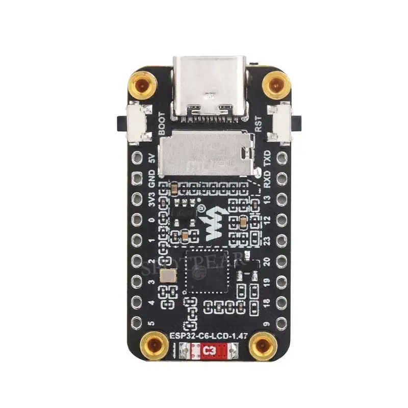 Макетная плата ESP32 C6 ST7789 с ЖК-дисплеем 1 47 дюйма для Arduino WiFi6/LVGL/HMI Onborad SD-порт/фото