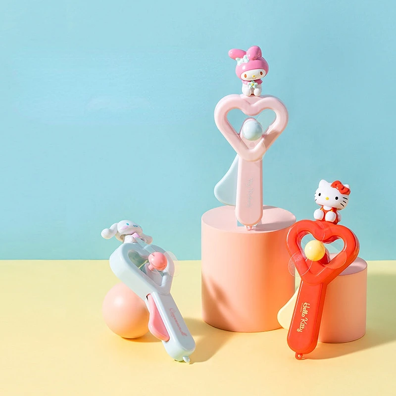 

Sanrio Portable Handheld Fan Cinnamoroll My Melody Kawaii Children's Small Gift