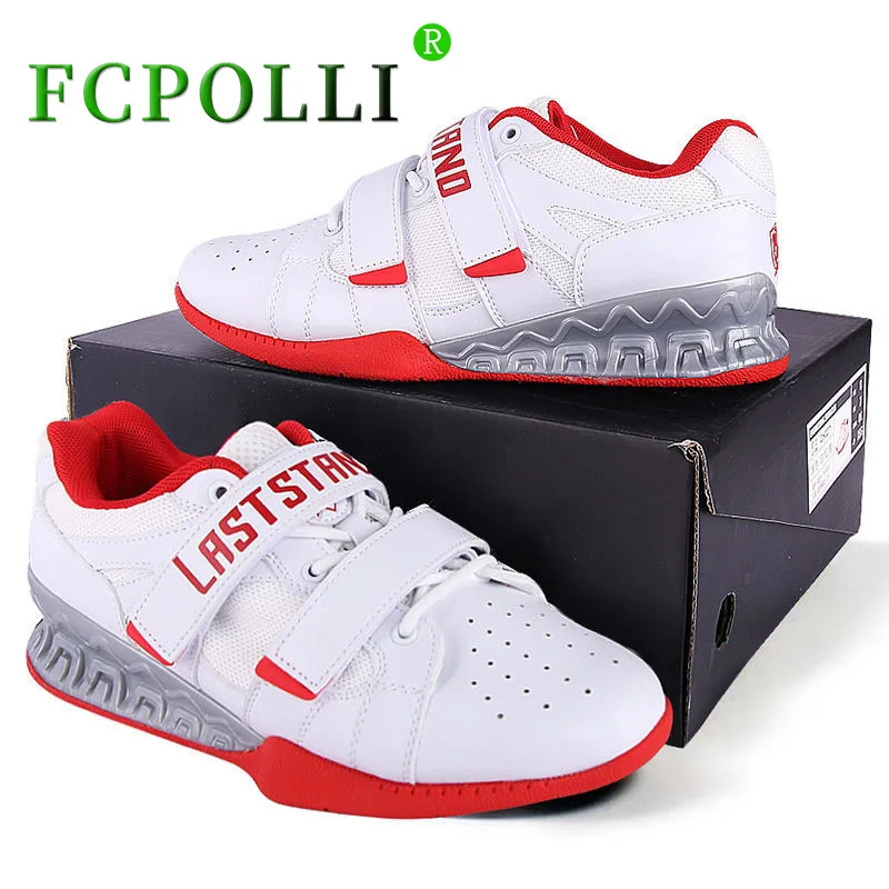 

Autumn Weight Lifting Shoes for Men Luxury Brand Core Cross-Training Shoes Man Rubber Sole Strength Support Deadlift Shoes