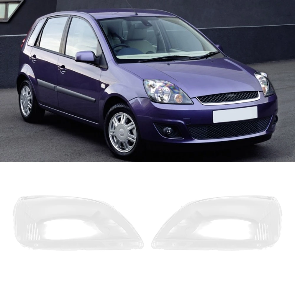 

For Ford Fiesta 2005 2006 2007 2008 Left Headlight Shell Lamp Shade Transparent Lens Cover Headlight Cover