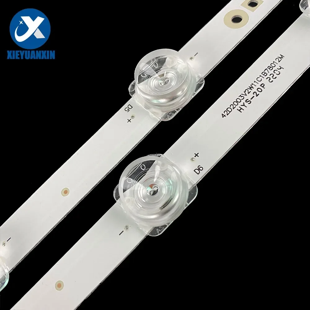 2 шт./комплект лента для подсветки Hisense 11led HD425X1U71 светодиодный 43A7100F HZ43E3D 43A52E 43V3F 43A59