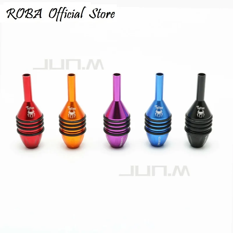 

1 Pack Professional Tattoo Handle Grip Tube Aluminum Material Color Body Art Accessories Tattoo Supplies Wholesale Price