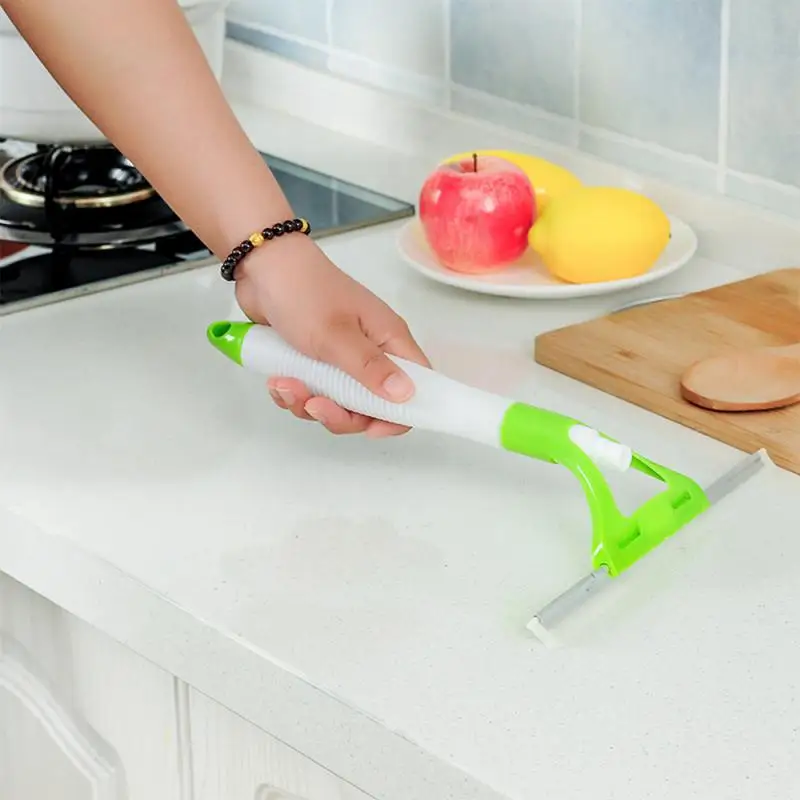 

Three In One Window Mirror Wiper Soap Cleaner With Spray Window Brush Multifunctional Integrated Water Spray Glass Wiper
