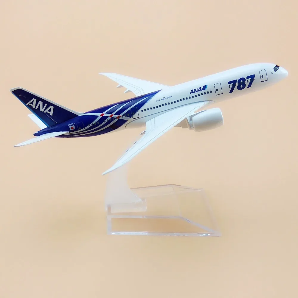 15 см сплав металла Air Japan Airlines ANA Boeing 787 B787 8 Airways модель самолета с подставкой в