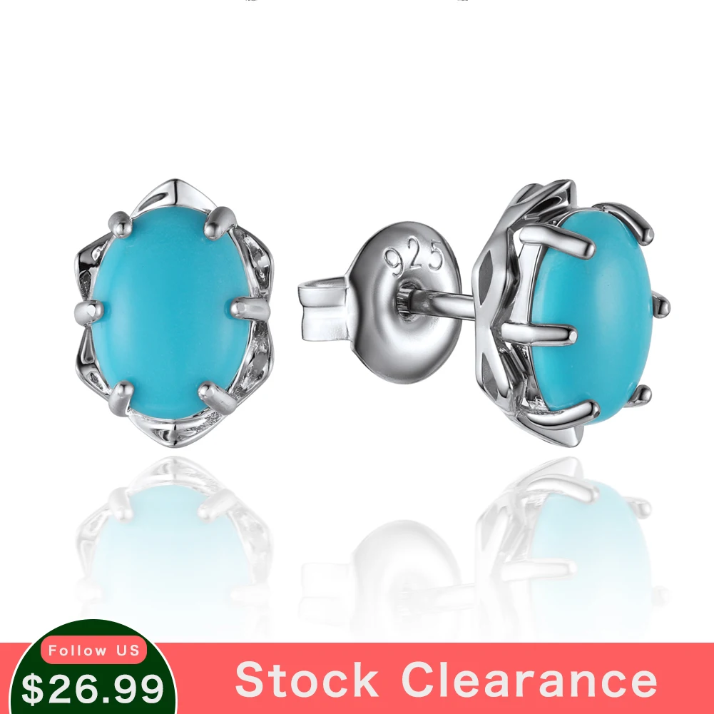 

Женские серьги-гвоздики из серебра 925 пробы, 2 карата