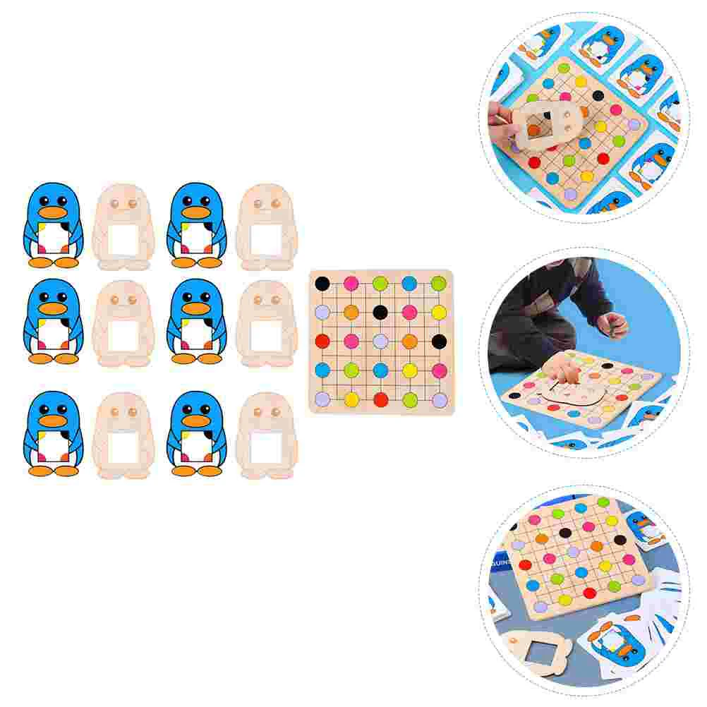 

1 Set of Color Finding Puzzle Toys Parent-Child Interactive Toys Children Board Game