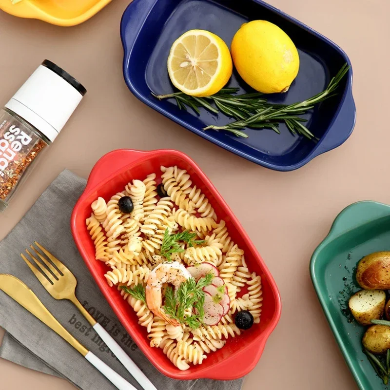 Фарфоровая противень для выпечки