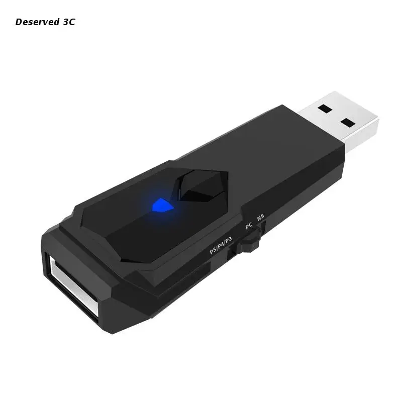 

Беспроводной приемник R9CB, совместимый с Bluetooth, ручной конвертер, адаптер для PS4 PS5