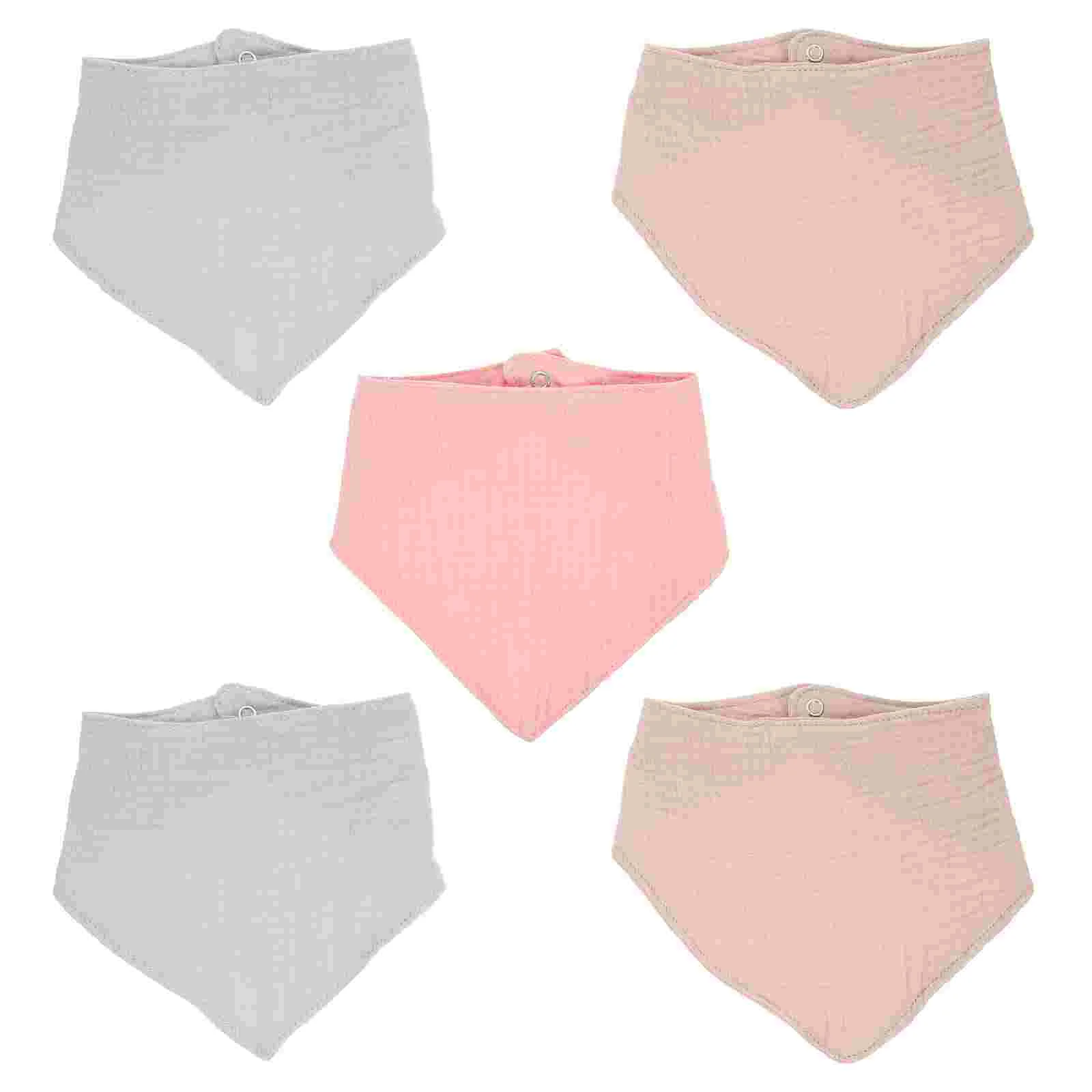 

Triangular Towel Comfortable Baby Bibs Cotton Yarn Newborn Absorbent Towels Infant Bandana