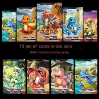 72 pokemon cards super evolutionary divine beast pikachu fire breathing dragon pokemon card flash card gx pokemon card book
