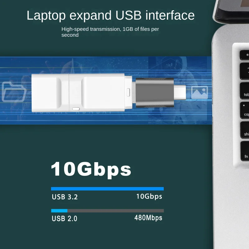 Адаптер USB Type-C (мама)
