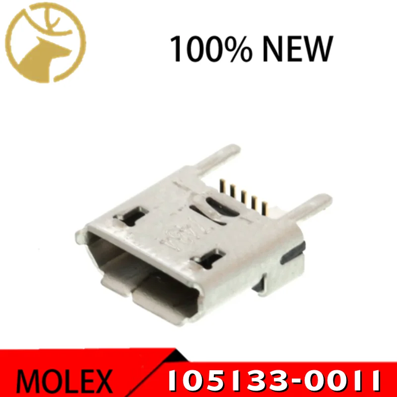 10 шт./лот 1051330011 105133 -0011 01051330011 CONN RCPT USB2.0 MICRO B SMD USB - micro Разъем 2.0