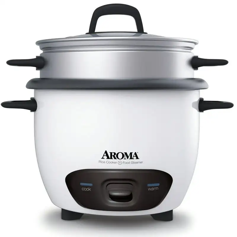 

14 Cup Non-Stick Rice Cooker & Steamer, White