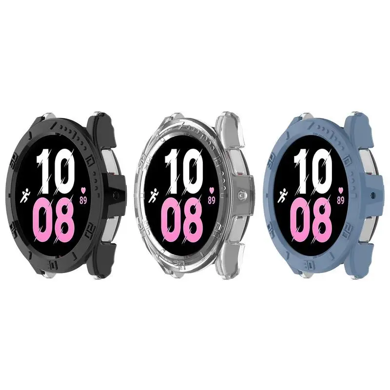 

Похожие часы для часов 5 4 40 мм 44 мм PC Matte чехол Watch 5 Pro 45 мм защитный бампер для часов