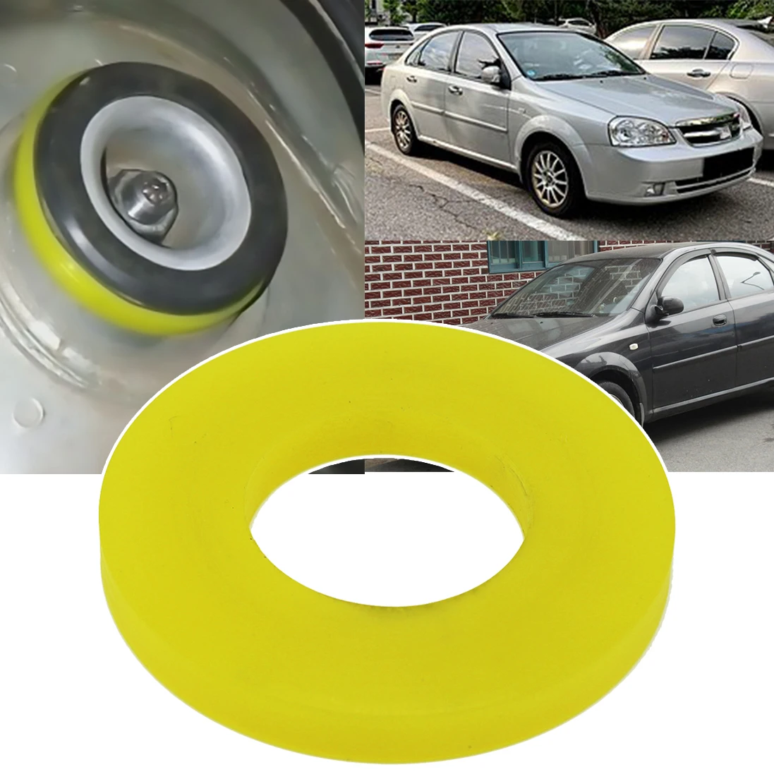 

Rubber Bushing Dampers For Chevrolet Lacetti Front Strut Tower Mount Buffer Shock Absorber Car Accessories Comfort Quite Ride