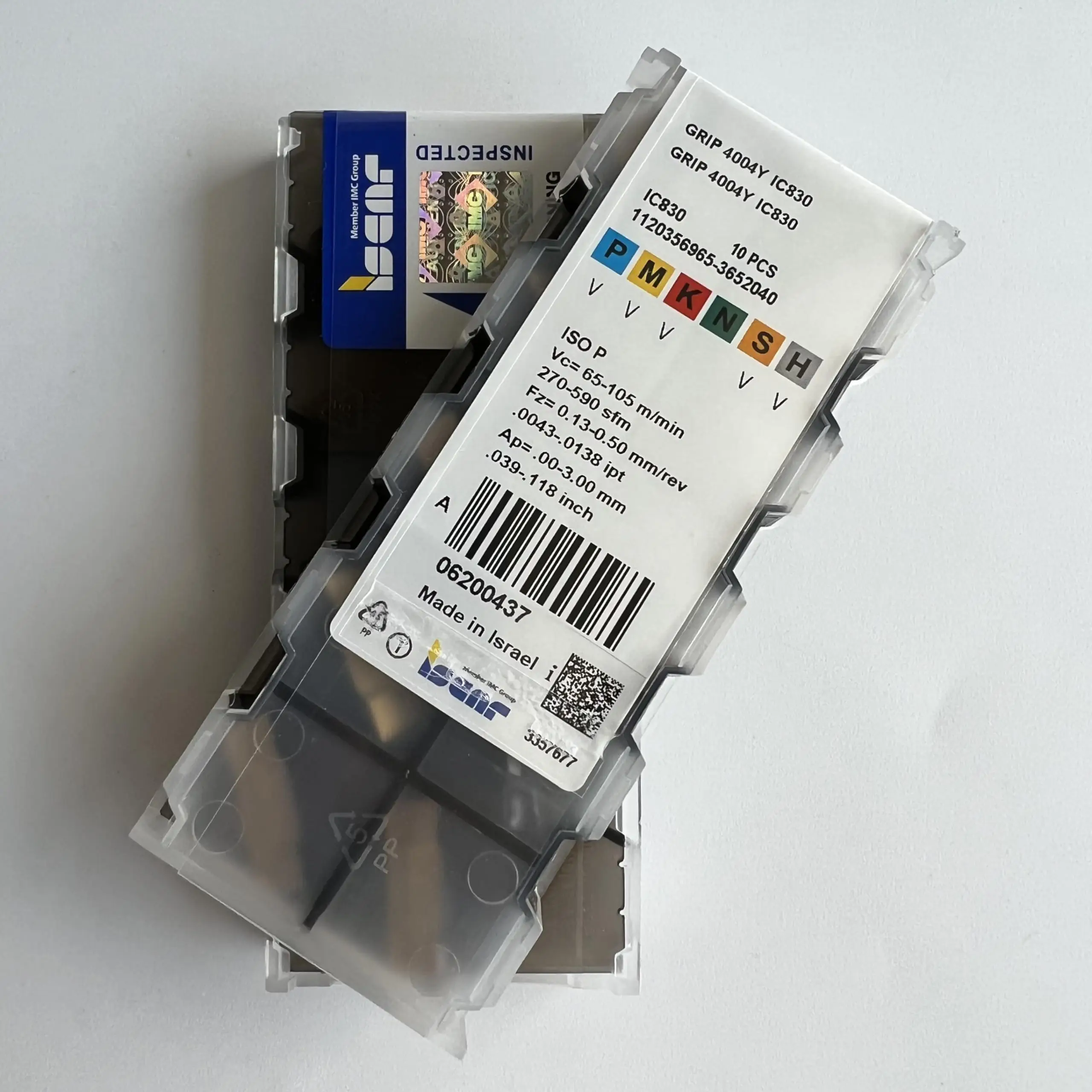 GRIP4004Y IC830/Оригинальное лезвие из сплава с ЧПУ 10 шт.