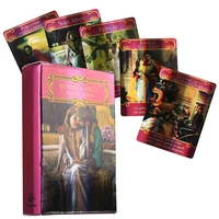 shining holographic tarot cards deck with pdf guidebook for beginners guidance divination cards board games angel oracle cards