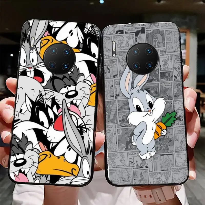 

Cartoon cute anime rabbit Phone Case for Huawei Mate 20 10 9 40 30 lite pro X Nova 2 3i 7se