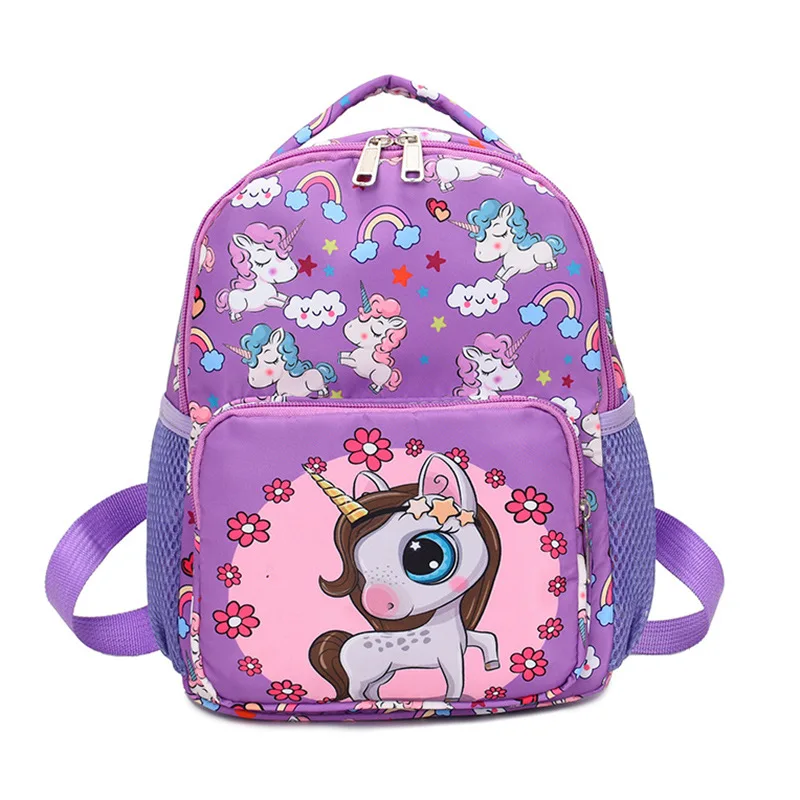 Children Cute Unicorn Kindergarten School Bags New Baby Toddlers Fashion Cartoon Small Backpacks Girls Princess Bag Mochila Hot